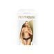 Трусики-стрінги Penthouse Pure Instincts S/M Black, мереживо, відкритий доступ, леопардовий декор SO6505 фото 3