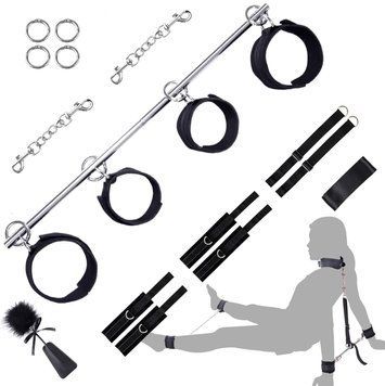БДСМ-набір LOCKINK YEAHWOW Door Swing & Leg Spreader Bondage set (м'яте паковання!!!) SX2847-R фото