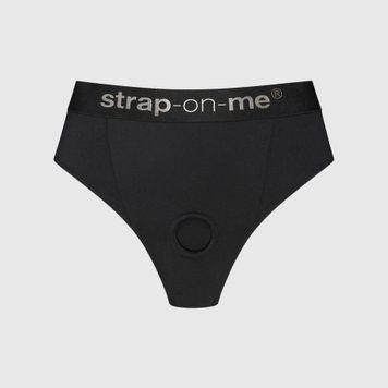 Трусики з фіксацією дилдо Strap-On-Me Harness Lingerie Idole - XS - Black SX3522 фото