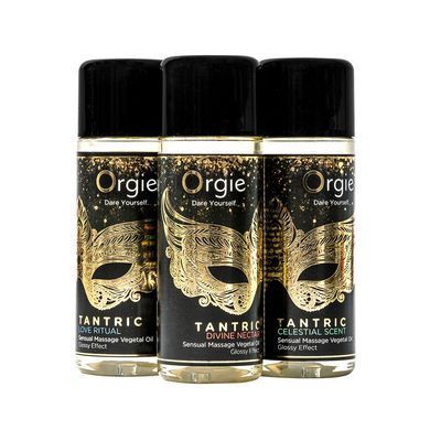 Набір олій для тантричного масажу Orgie &ndash; Tantric Mini Size Collection (3х30 мл), зволоження SX1556 фото
