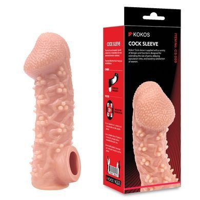 Насадка на член Kokos Cock Sleeve CS 009 L SX1468 фото