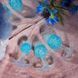 Анальна пробка Liebe Seele Icecream-shaped Crystal Anal Plug - Blue Small SX4862 фото 5