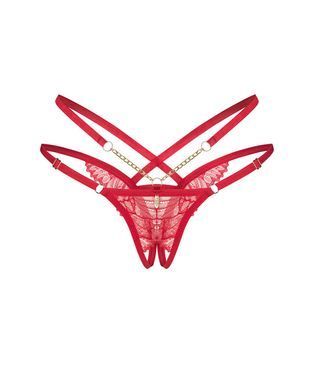 Трусики Obsessive Matildea crotchless thong S/M SX3614 фото