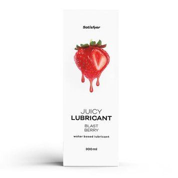 Лубрикант на водній основі Satisfyer Juicy Lubricant Blast Berry water based 300 мл SX2722 фото