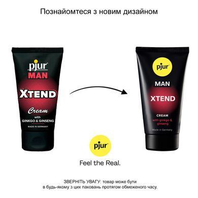 Крем-стимулятор для пеніса pjur MAN Xtend Cream 50 мл, з екстрактами гінкго та женьшеню PJ12900 фото
