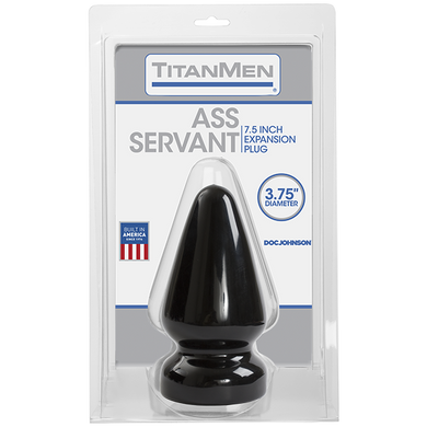 Пробка для фістингу Doc Johnson Titanmen Tools - Butt Plug 3.75 Inch Ass Servant, діаметр 9,4см SO2811 фото