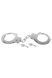 Металеві наручники Fetish Tentation Adjustable metal wrist cuffs, 2 ключі SX1090 фото 3