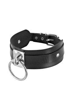 Нашийник з кільцем Fetish Tentation Choker Ring (м'яте паковання!!!) SO4674-R фото