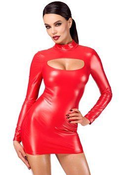 Сукня Noir Handmade F367 Bombshell Bodycon Dress Red M SX4090 фото