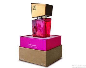 Духи з феромонами жіночі SHIATSU Pheromone Fragrance women pink, 15 мл HOT67143 фото