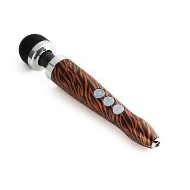 Вібромасажер DOXY Die Cast 3R - TIGER, дуже потужний, перезаряджуваний, металевий корпус SO8026 фото