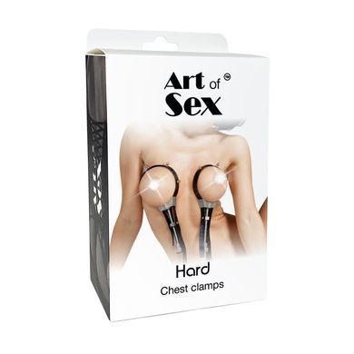 Затискачі з шипами для грудей Art of Sex &ndash; Hard Chest clamps SO8302 фото