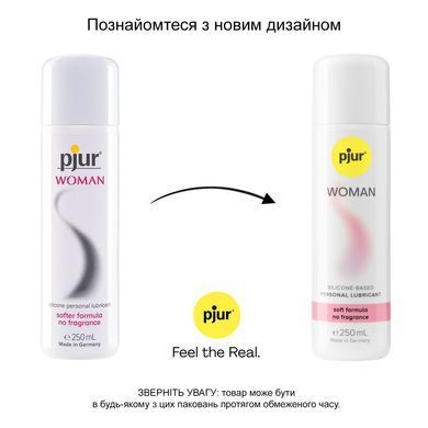 Лубрикант на силіконовій основі pjur Woman 250 мл, без ароматизаторів та консервантів спеціально для неї PJ11670 фото