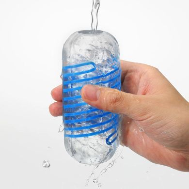 Мастурбатор Tenga Spinner DX 02 Bumps, з пружною стимулювальною спіраллю всередині, середній вплив SX2734 фото