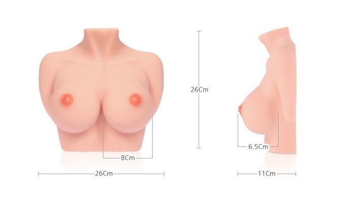 Мастурбатор-груди Kokos Bouncing Titties C cup K45183 фото