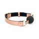 Кляп Liebe Seele Rose Gold Memory Ball Gag, силіконова кулька, діаметр 4,3 см, шкіряний ремінець SO9493 фото 3
