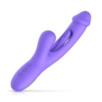 Вібратор-кролик Good Vibes Only - Tess Rabbit Vibrator with G-Spot Stimulator SX3065 фото