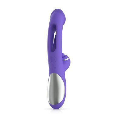 Вібратор-кролик із вагінальним відростком Good Vibes Only &ndash; Tess Rabbit Vibrator with G-Spot Stimulator SX3065 фото