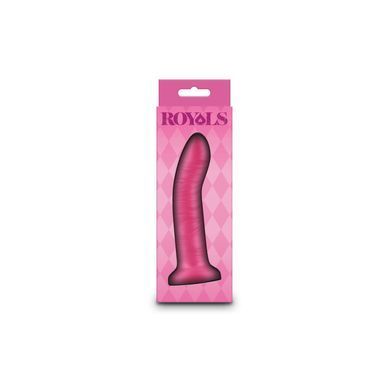 Дилдо NS Novelties Royals - 5" Charlie - Metallic Pink SX4326 фото