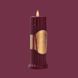 Свічка низькотемпературна червона Low temperature wax candle 150г U60912 фото 7