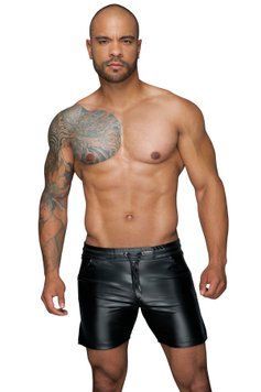 Чоловічі шорти з мокрим ефектом Noir Handmade H061 Powerwetlook shorts, XL SX0106 фото