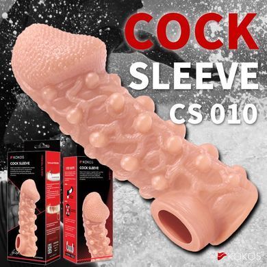 Насадка на член Kokos Cock Sleeve CS 010 L (м'ята упаковка!!!) SX1470-R фото