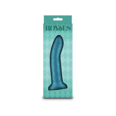 Дилдо NS Novelties Royals - 6" Charlie - Metallic Teal SX4327 фото