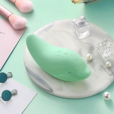 Вібратор та кліторальний стимулятор KISSTOY Heidi Green SX3313 фото
