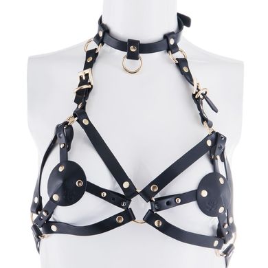 Портупея на груди LOCKINK SEVANDA Queen Chest Harness with Removable Bra SX0873 фото