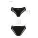 Трусики з прозорою вставкою Passion PS002 PANTIES XL, black SO4194 фото 6