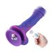 Фалоімітатор 8.2″ з вібрацією для секс-машин Hismith Purple Silicone Dildo with Vibe, KlicLok SO6212 фото 1