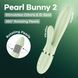 Вібратор-кролик Satisfyer Pearl Bunny 2 Light Green SX3829 фото 9