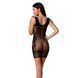 Відверта сукня-сітка Passion BS073 black SO4144 фото 2