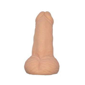 Іграшка пеніс-пискавка з мошонкою Diverty Sex Nude SX4933 фото