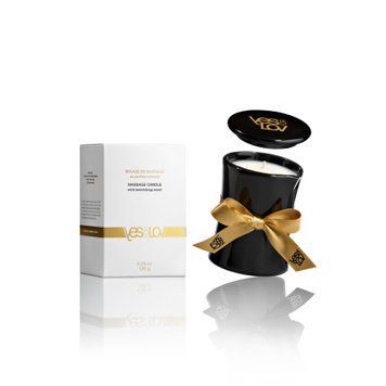 Масажна свічка YESforLOV MASSAGE CANDLE with bewitching scent 120 г, квітковий аромат, віск + олії SX4537 фото