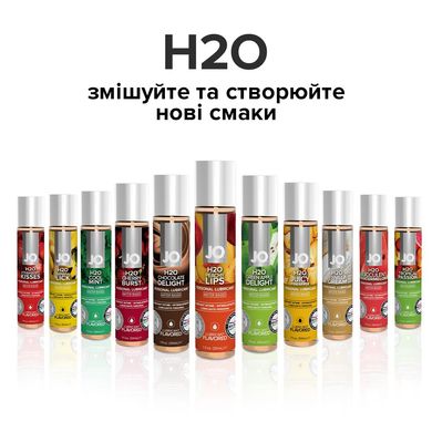 Змазка на водній основі JO H2O — Peachy Lips (120 мл) без цукру, рослинний гліцерин SO1777 фото