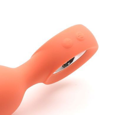 Анальна вібропробка KISTOY Orville Orange, діаметр 3 см SO3630 фото