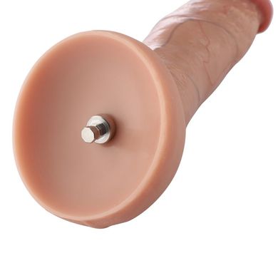 Гіперреалістичний фалоімітатор для секс-машин Hismith Hyper Realistic Silicone Dildo, KlicLok SO6213 фото