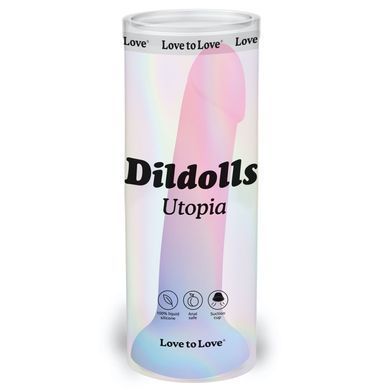 Дилдо з кольоровим градієнтом Love To Love DILDOLLS - UTOPIA S ультрам'який SX2848 фото