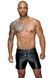 Чоловічі шорти з мокрим ефектом Noir Handmade H061 Powerwetlook shorts, XXL SX0107 фото 1