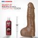 Фалоімітатор, що кінчає Doc Johnson The Realistic Cock ULTRASKYN - Squirting 9,5 Inch Caramel SX4471 фото 2
