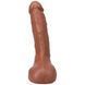 Фалоімітатор, що кінчає Doc Johnson The Realistic Cock ULTRASKYN - Squirting 9,5 Inch Caramel SX4471 фото 9