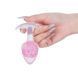 Анальна пробка Liebe Seele Icecream-shaped Crystal Anal Plug - Pink Small SX4866 фото 3