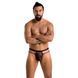 Чоловічі прозорі стринги Passion 029 THONG COLLIN S/M Black, сітка SO7559 фото 3