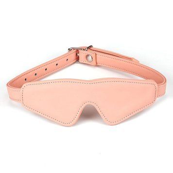 Маска на очі Liebe Seele Dark Candy Pink Blindfold, щільне прилягання, регульована SX1657 фото