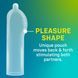 Набір презервативів ONE Pleasure Plus, 100 шт, з ребристою ділянкою на кінці, паковання-тубус SX0738 фото 4