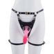 Страпон LOCKINK SEVANDA Queen Sheba Strapon Pink Dildo, регульовані кріплення, силіконовий дилдо SX0875 фото 3