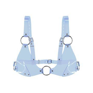 Ліф класичний Feral Feelings - Bikini Top Trasparent SO9317 фото