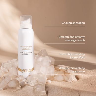 Масажна піна YESforLOV FIZZY MASSAGE FOAM with bewitching scent 150 мл, квітковий аромат SX4539 фото