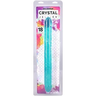 Фалоімітатор двосторонній Doc Johnson Crystal Jellies Double Dong SX4422 фото